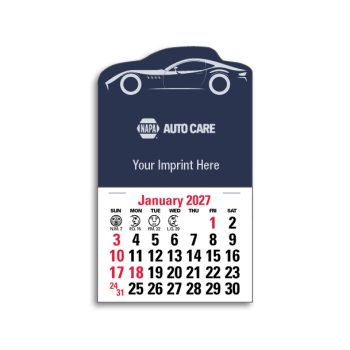 NAPA Stick-Up Calendar - Car Mount