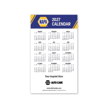 NAPA Magnet Calendar